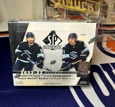 2025-26 Upper Deck SP Authentic Hockey Hobby Box Factory Sealed Future Watch RC